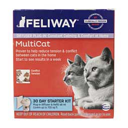 Feliway MultiCat Plug-In Diffuser and Refill Ceva Animal Health